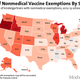 Image for article titled A State-by-State Look at Where Kids Are Not Being Vaccinated